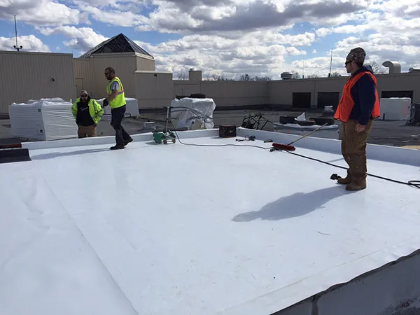 Commercial roofing systems