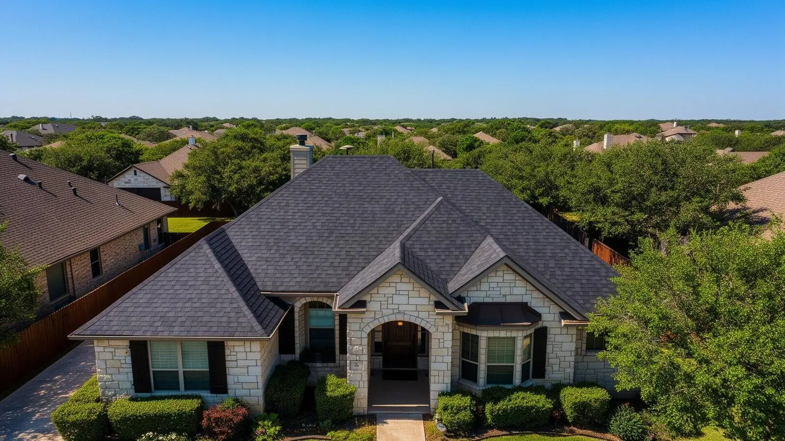 New roof installed by Texas Roof Guardians in San Antonio