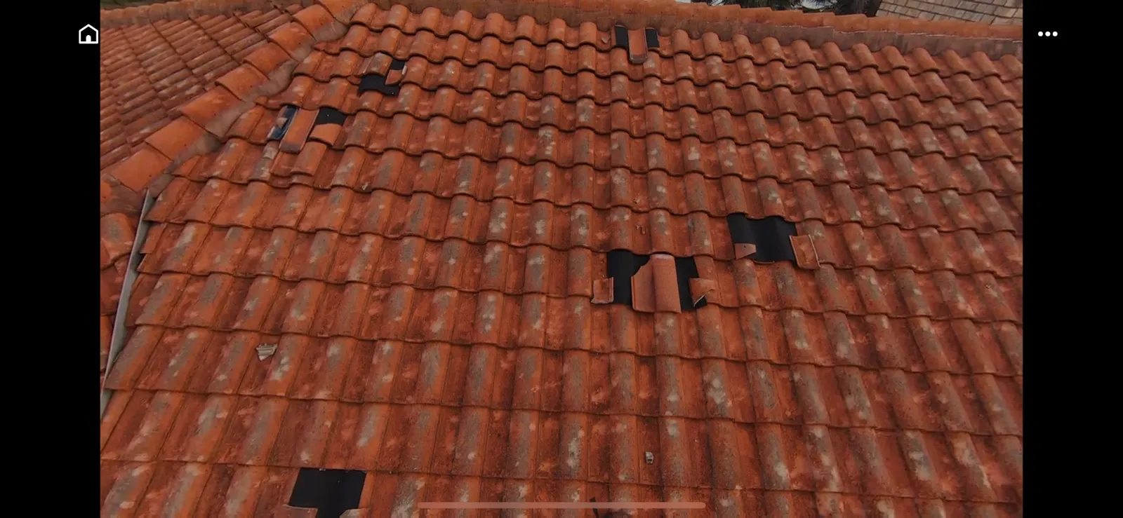 Storm damage restoration